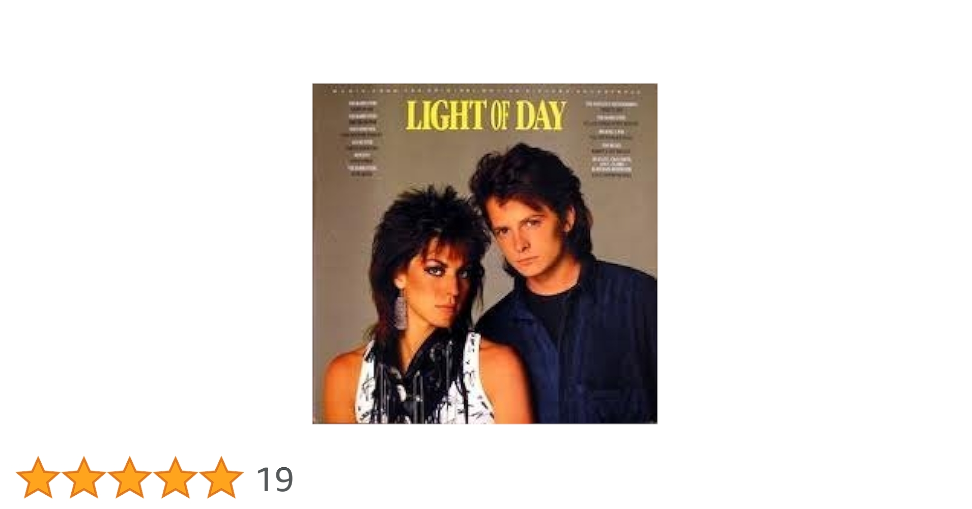 愛と栄光の日々　LIGHT OF DAY レコード The Barbusters / Joan Jett And The Blackhearts – Light Of